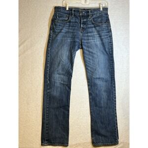 Abercrombie & Fitch Jeans Mens 31x32 Button Fly Classic Straight Med Wash Denim